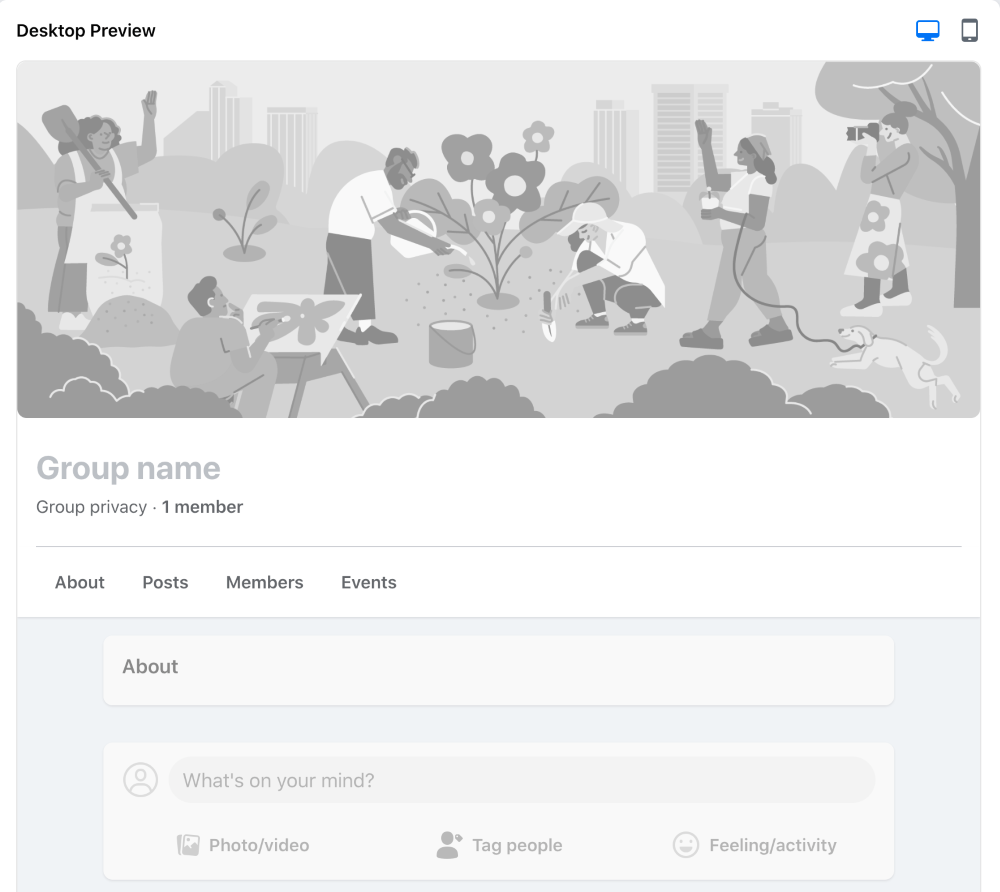 facebook groups webpage