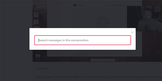 Conversation search