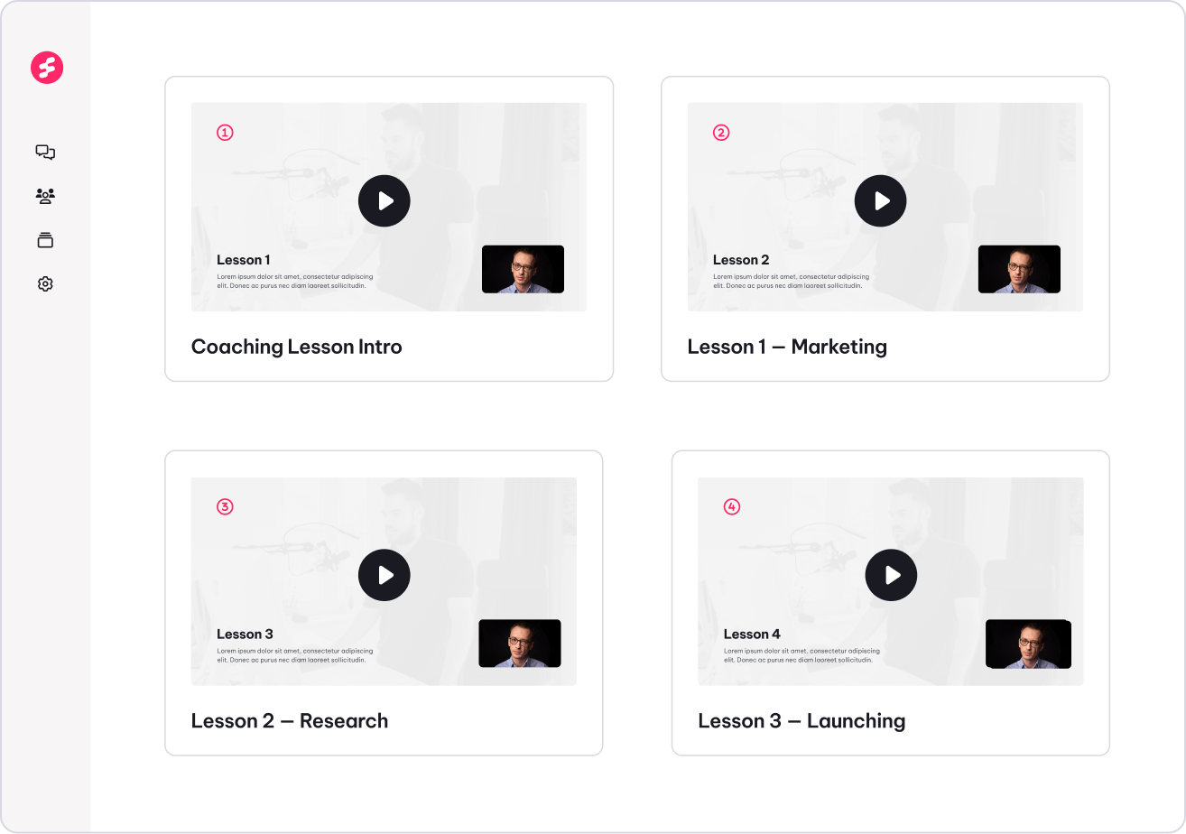 Coaching Course Software