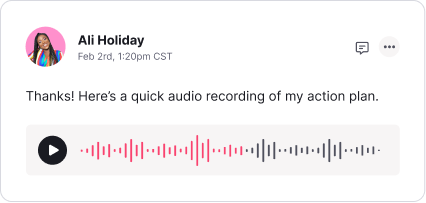 Audio coaching software
