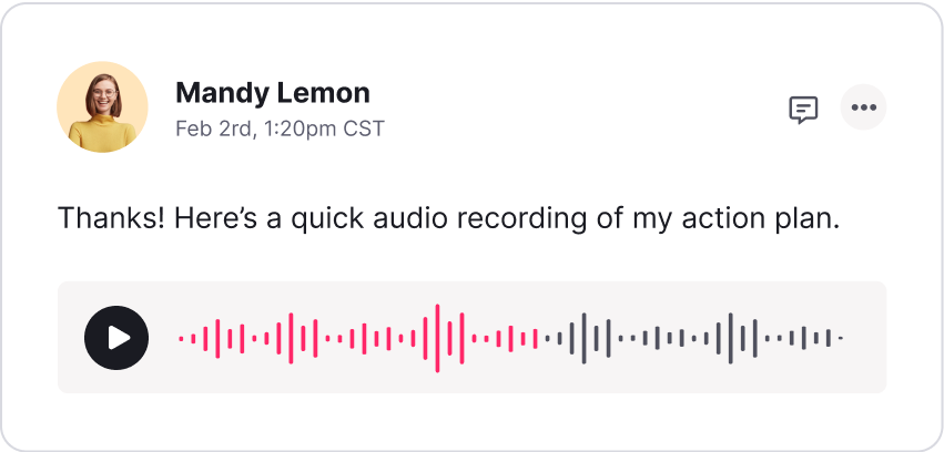 Audio coaching software