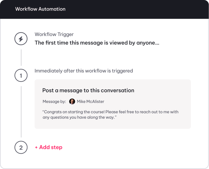 Workflow automations